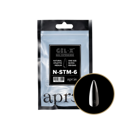 Aprés | GEL-X® NATURAL MEDIUM REFILL BAG