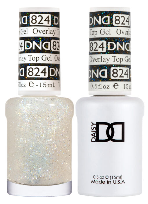 DND DUO -Overlay Top Gel #824