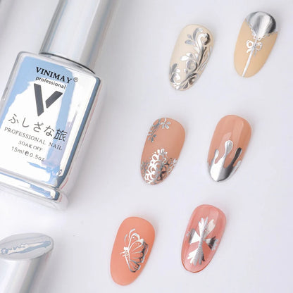 Vinimay | Metallic Silver Gel