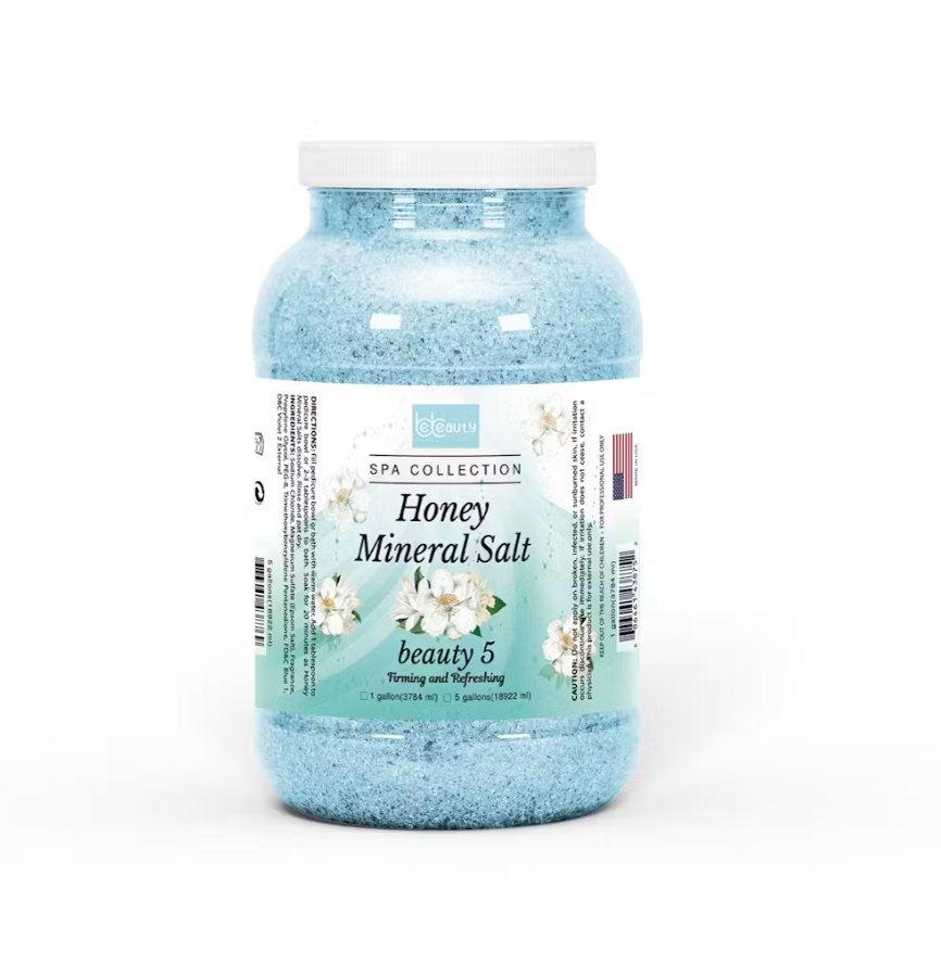 Honey Mineral Salt - Beauty 5 -  1 Gallon| Be Beauty