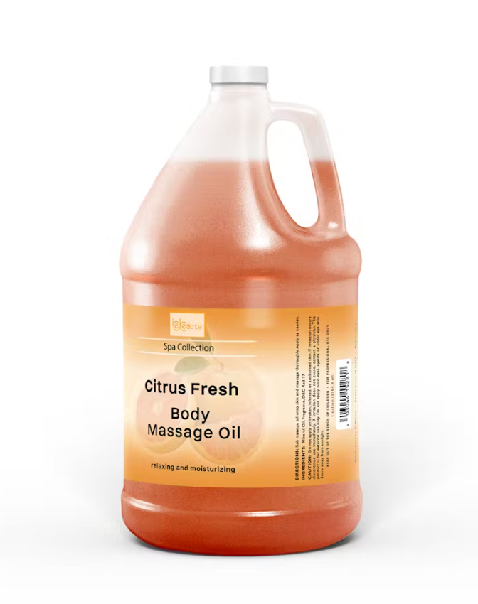 BeBeauty | Citrus Fresh Orange Massage Oil - 1 Gallon