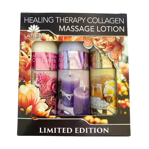 La Palm | Healing Therapy Lotion 4.5oz Trio Box - Limited Edition