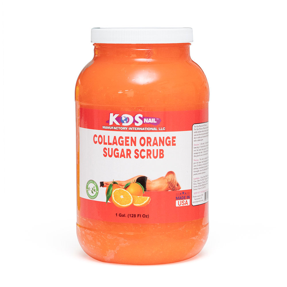 KDS | Collagen Orange Sugar Scrub - 1 Gallon