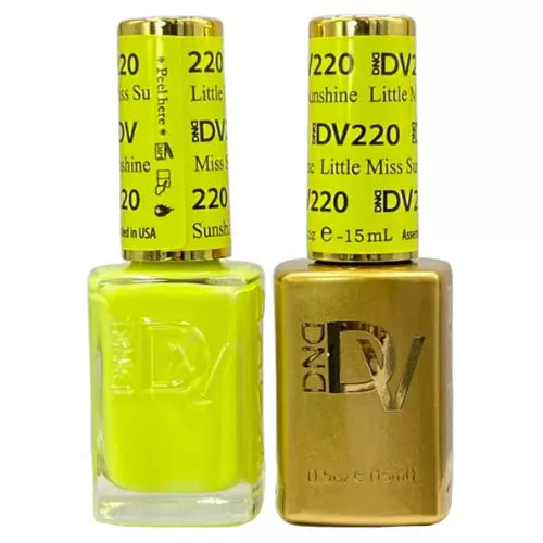 DND DIVA Gel & Lacquer Duo - DV #220 Little Miss Sunshine